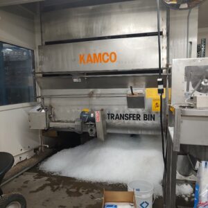 Kamco 16 Ton Steel Side Ice Bin