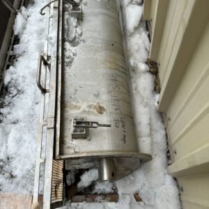 12" x 11' 1.5" Stainless Steel Screw Conveyors