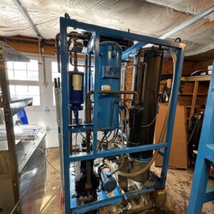 Vogt 112 Water-Cooled, Mid Tube Ice Maker. 1999. 208-230