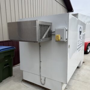 Polar Temp 5x8 Truck Body, Auto-Defrost Tranport Unit. 2018. Good Condition.  Door Opening = 46x60.